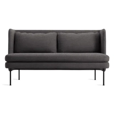 Blu Dot Bloke 60" Sofa With Arms In Gabro Grey