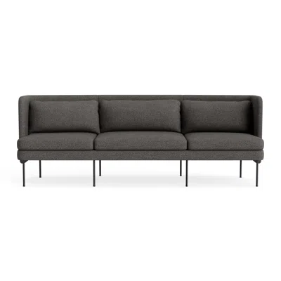Blu Dot Bloke 95" Sofa - Kelso Charcoal In Gray