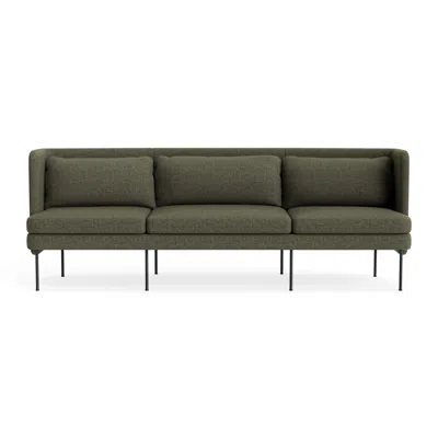 Blu Dot Bloke 95" Sofa - Kvadrat Guest Fatigue In Green