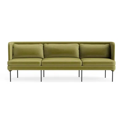 Blu Dot Bloke 95" Sofa - Loden Velvet In Green