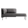 Blu Dot Bloke Chaise - Gabro Grey / Right