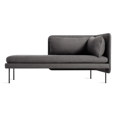 Blu Dot Bloke Chaise - Ochre Velvet / Left