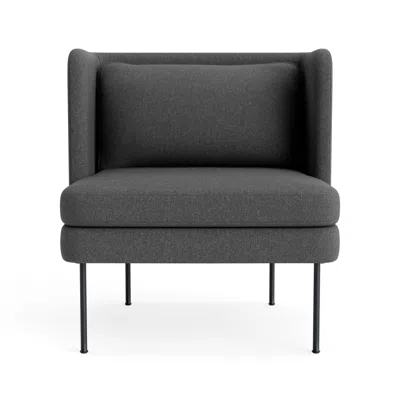 Blu Dot Bloke Lounge Chair - Gabro Grey