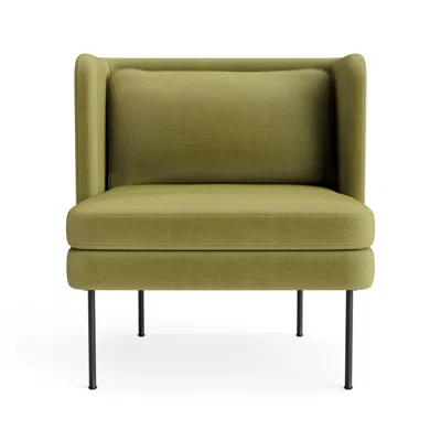 Blu Dot Bloke Lounge Chair - Loden Velvet