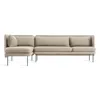 Blu Dot Bloke Sofa With Chaise - Rostenkowski Blue / Right In Multi