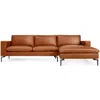 BLU DOT BLU DO THE NEW STANDARD SOFA W/ RIGHT ARM CHAISE