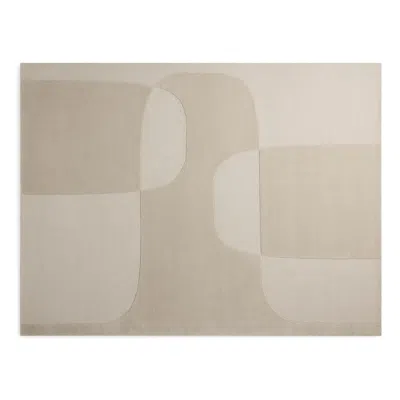 Blu Dot Bob And Weave Rug 9x12 In Sand