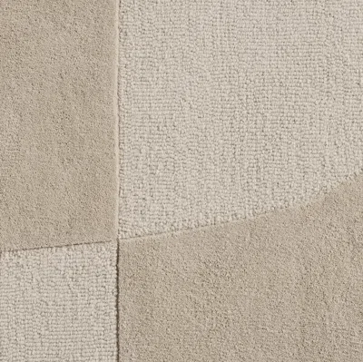 Blu Dot Bob And Weave Rug Sample - Sand In Neutral