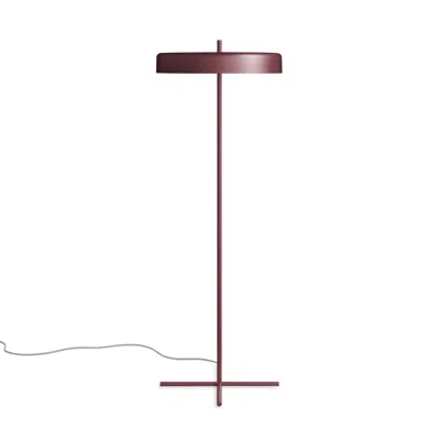 Blu Dot Bobber Floor Lamp - Oxblood In Burgundy