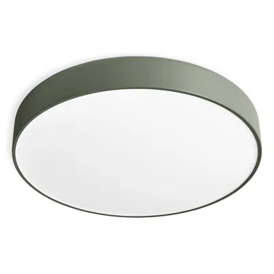Blu Dot Bobber Large Flush Mount Light In Grey Green