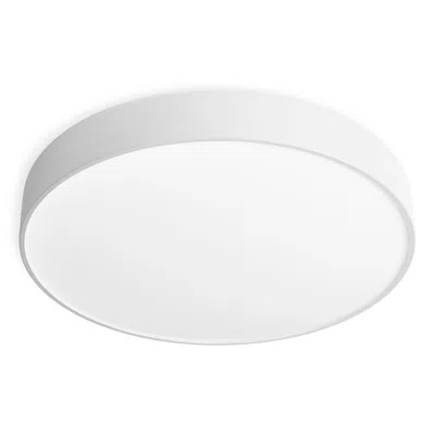 Blu Dot Bobber Large Flush Mount Light In White
