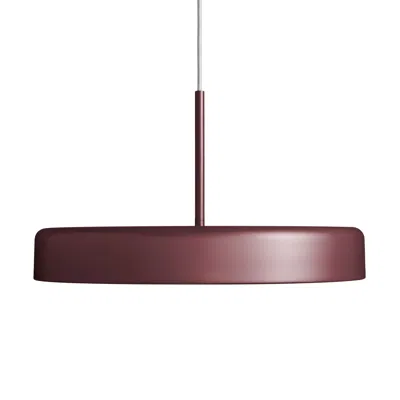 Blu Dot Bobber Large Pendant Light - Oxblood In Burgundy