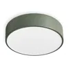 Blu Dot Bobber Small Flush Mount Light - Grey Green In Gray