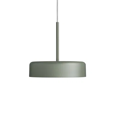 Blu Dot Bobber Small Pendant Light - Grey Green In Gray