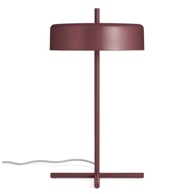 Blu Dot Bobber Table Lamp - Oxblood In Burgundy