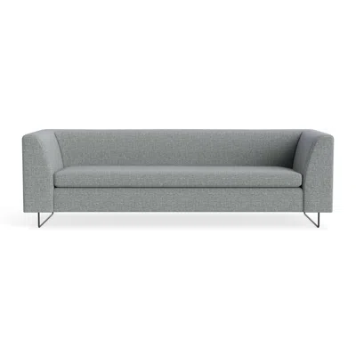 Blu Dot Bonnie 96" Sofa - Kvadrat Guest Grey Blue