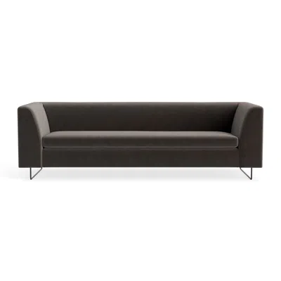 Blu Dot Bonnie 96" Sofa - Storm Velvet In Gray