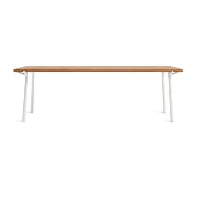 Blu Dot Branch 91" Dining Table In Oak/white