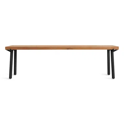 Blu Dot Branch Bench - Oak / Black