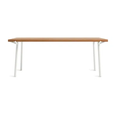 Blu Dot Branch Dining Table - 76" Length / Oak / White