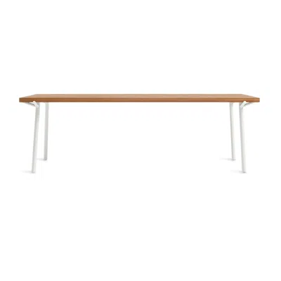 Blu Dot Branch Dining Table - 91" Length / Oak / White