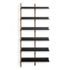 Blu Dot Browser Tall Add-on Bookcase In Walnut/oblivion