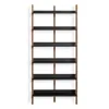 Blu Dot Browser Tall Bookcase In Walnut/oblivion