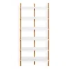 Blu Dot Browser Tall Bookcase - White Oak / White