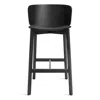 Blu Dot Buddy Barstool In Black On Ash