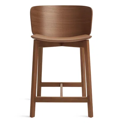 Blu Dot Buddy Counter Stool In Walnut