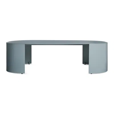 Blu Dot Bug Outdoor Coffee Table - Grey Blue In Multi