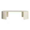 Blu Dot Bug Outdoor Coffee Table - Ivory In White