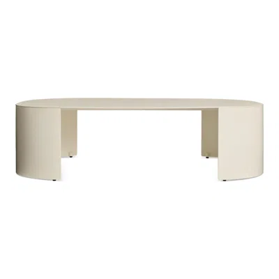 Blu Dot Bug Outdoor Coffee Table - Ivory In White
