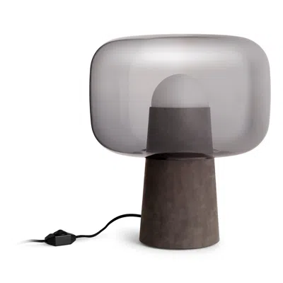 Blu Dot Bully Table Lamp In Smoke