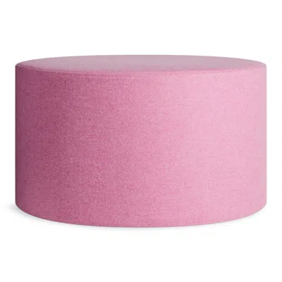 Blu Dot Bumper Large Ottoman - Vesper Bubblegum