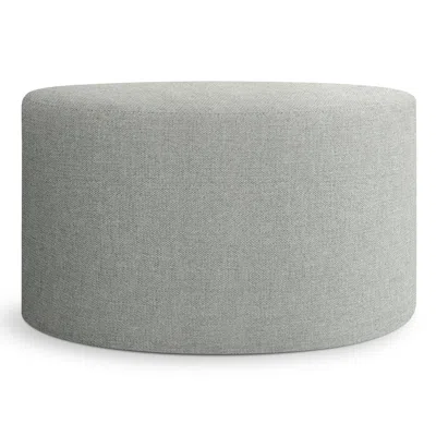 Blu Dot Bumper Large Outdoor Ottoman - Toohey Breezy Blue