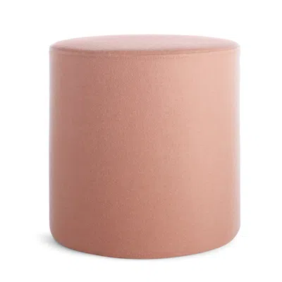 Blu Dot Bumper Small Ottoman - Vesper Blush In Pink
