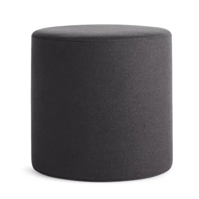 Blu Dot Bumper Small Ottoman - Vesper Charcoal In Gray