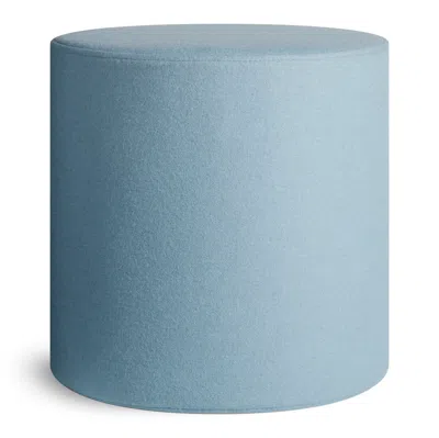 Blu Dot Bumper Small Ottoman - Vesper Cloud In Gray