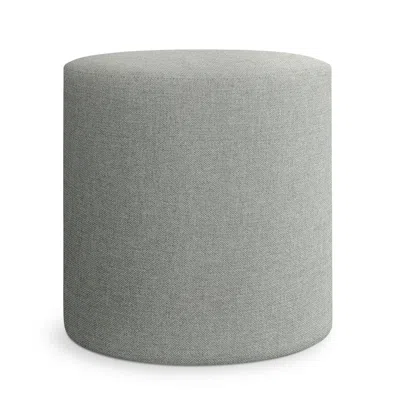 Blu Dot Bumper Small Outdoor Ottoman - Toohey Breezy Blue