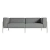 Blu Dot Cache Outdoor Sofa In Toohey Breezy Blue