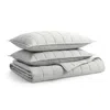 Blu Dot Canfield Stripe Quilt Set In Navy Stripe
