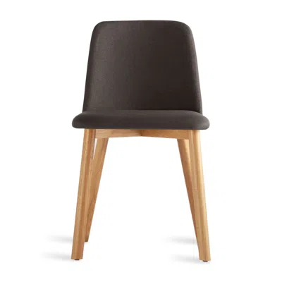 Blu Dot Chip Chair In Gunmetal/white Oak