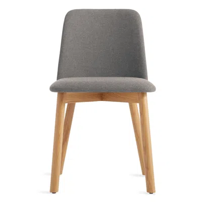 Blu Dot Chip Chair In Pewter/white Oak