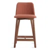 Blu Dot Chip Counter Stool In Toohey Tomato/walnut