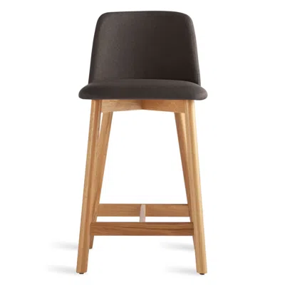 Blu Dot Chip Counterstool In Gunmetal/white Oak