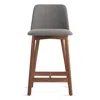 Blu Dot Chip Counterstool In Pewter/walnut