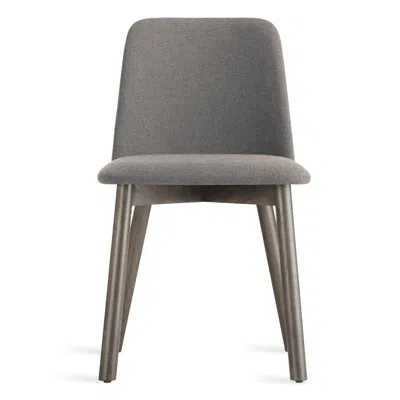 Blu Dot Chip Dining Chair In Pewter/smoke