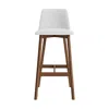 Blu Dot Chip Stool - Barstool / Camp Salt / Walnut