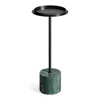 Blu Dot Chit Chat Cocktail Table - Black / Green Marble In Black / Green Marble